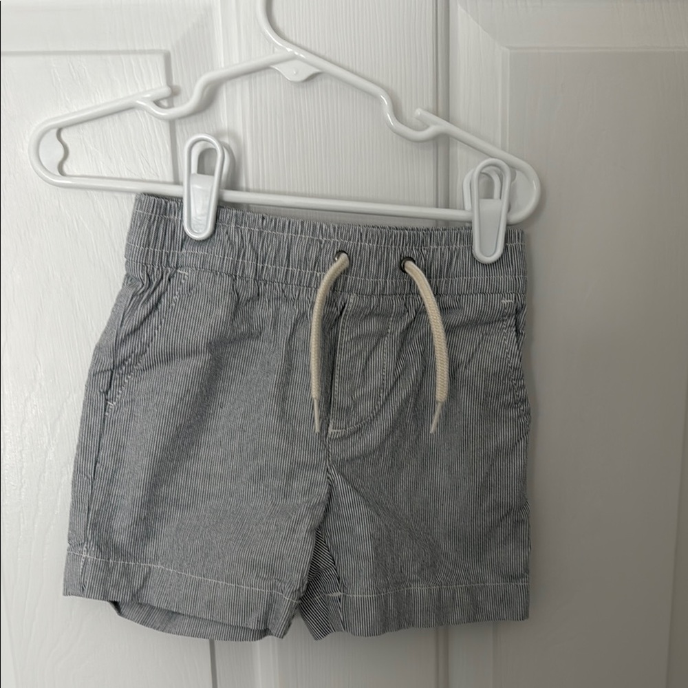 GAP Toddler Pinstripe Jean Shorts 2T